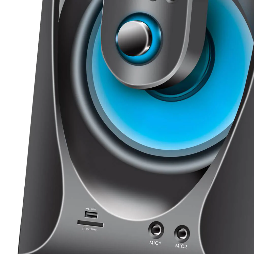 REBORN RB-95 (2.1 CHANNEL MULTIMEDIA SPEAKER) - Image 4